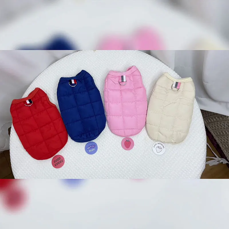 Winter Dog Clothes Pet Jacket Windproof Padded Cotton Coat Small Medium Dogs Cats Teddy Chihuahua