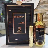 Original Arab Perfumes Bharara King Gold Eau Parfum Long-lasting Fragrance For MEN's Cologne Eau De Parfum Spray For Man