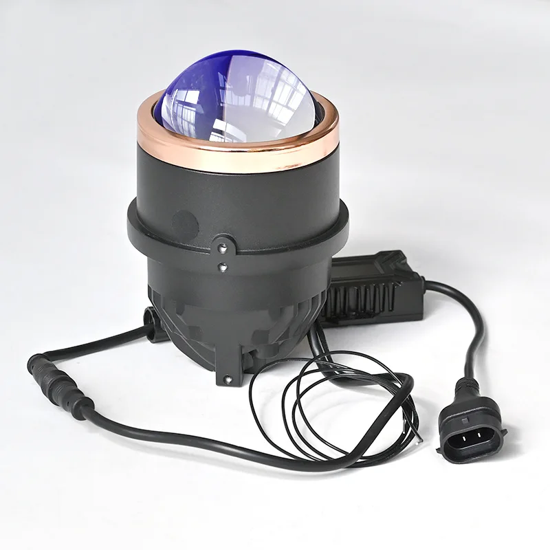 차량용 LED 렌즈 안개등 3인치 바이포컬 렌즈 55W 3색 백색광 황색광 12V24V 자동차 트럭 안개등