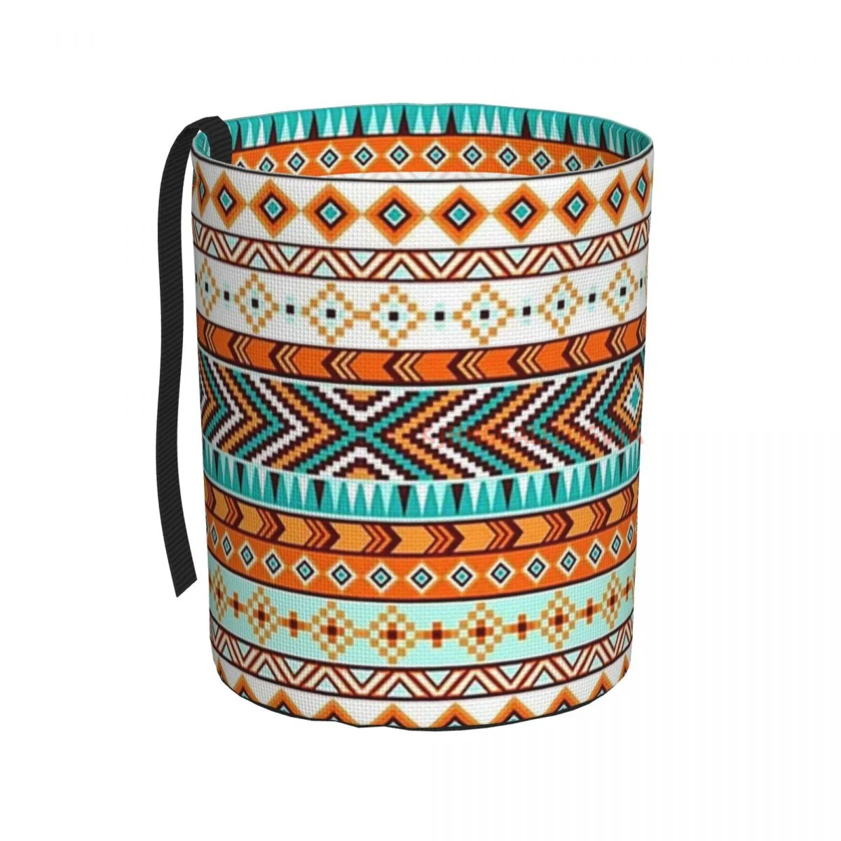 Aztec Ethnic Car Trash Can, Dust Bin, Trash Bin For Kitchen Camping, Interior Car Accessories For Women,Car Garbage