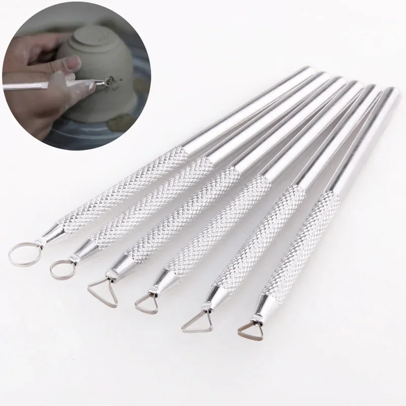 6pcs/set DIY Leather Round Row Punching Tool Alloy Steel 4/5/6mm Spacing Hole Punches Lacing Stitching Hand Sewing Thread Tool