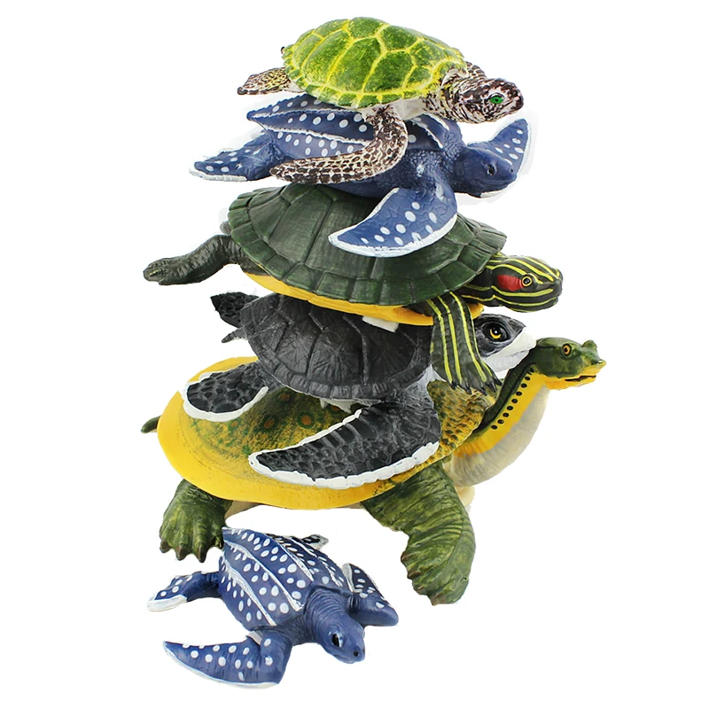 Sea Life Leatherback Turtle Educational Play Figurine