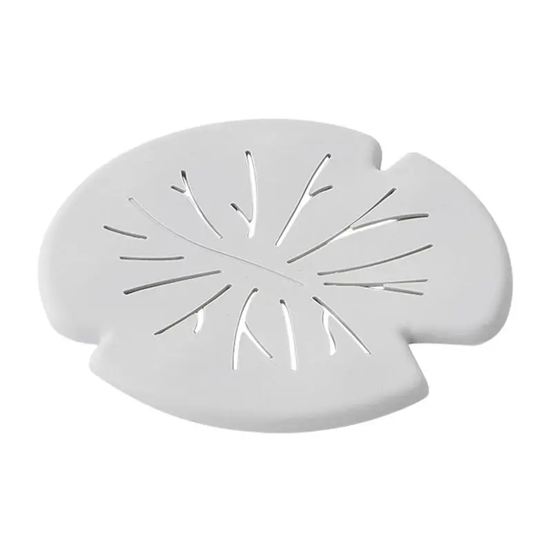 

Silicone Drain Strainer Hair Catcher Strainer With Suction Cup Household Cleaning Supplies Hair Stopper For Bathroom Laundry