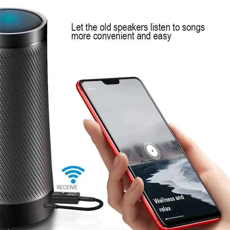 Bluetooth Audio Adapter Bluetooth USB Receiving Transmitter 2 in 1 Audio Transmitter Receiver bluetooth adapter bluetooth audio receiver bluetooth transceiver adapter audio adapter bluetooth aux adaptor