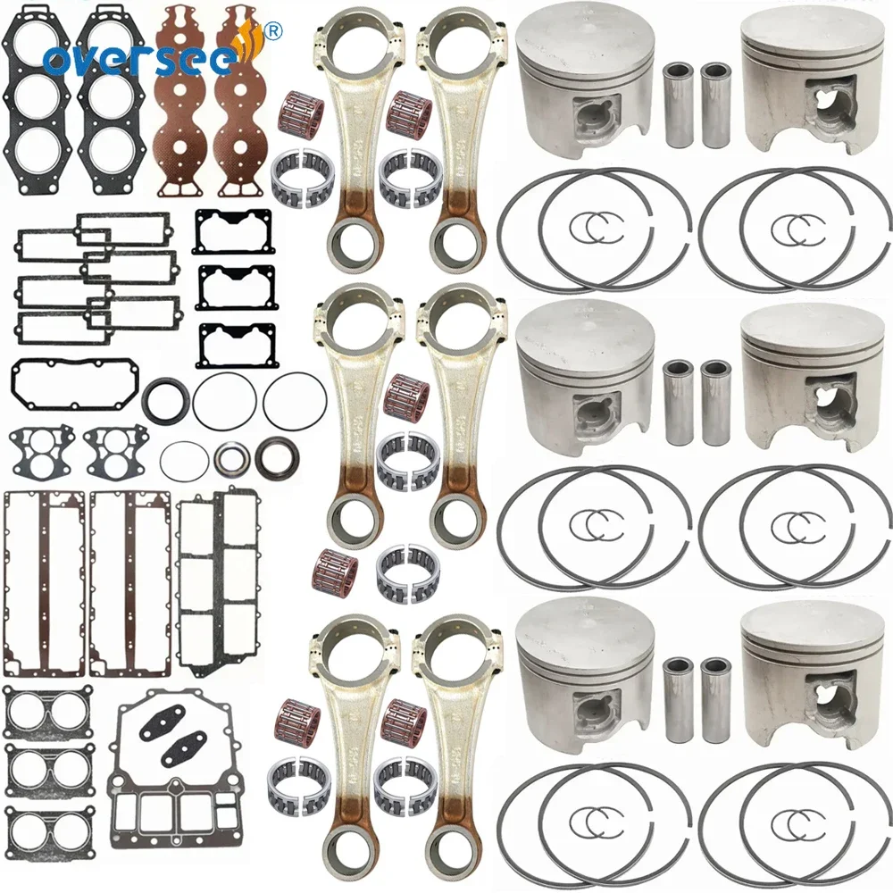 

Crankshaft & Power Head Rebuild Kit STD 64D For Yamaha 2-Stroke 150HP 175HP 200HP Outboard Engine