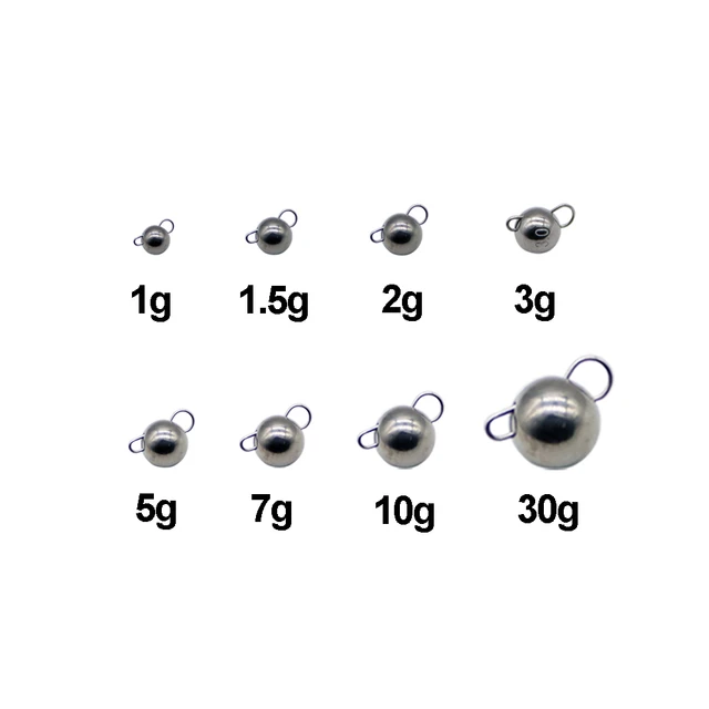 Tungsten Cheburashka Sinker Cannonball Sinkers Fishing Weights 30g Swing  Jig Head Deep Water Soft Lure Weights - AliExpress