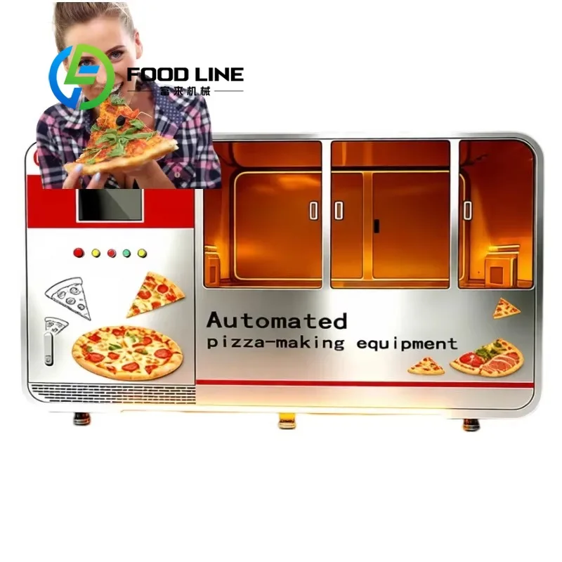 Macchina Automatica Personalizzabile per la Produzione di Pizza, Linea di Produzione Robotizzata Intelligente, Alta Velocità - immagine 3