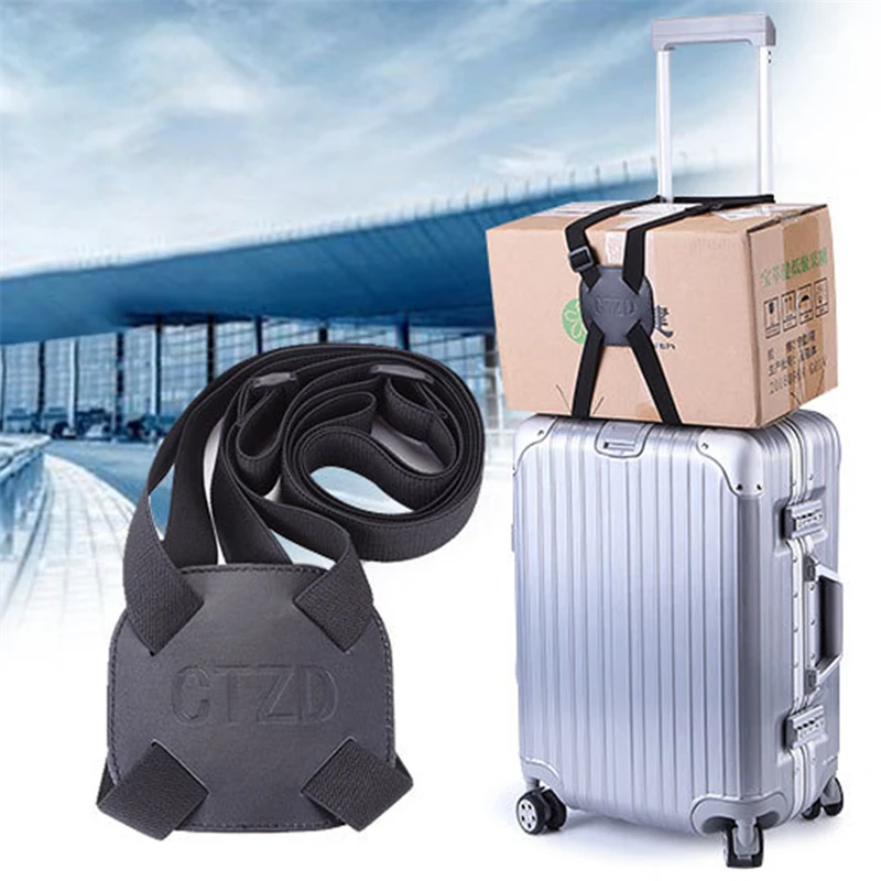 

Дополнительная сумка, ремешок для багажа, ремни для багажа, сумки для дополнительной сумки, удобный для путешествий, эластичный ремень, простой вариант-черный