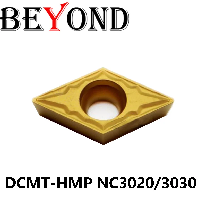 

DCMT070204 DCMT11T302 DCMT11T304 машинные вставки CNC DCMT11T308-HMP NC3020 NC3030 NC5330 оригинальные BEYOND DCMT 11T302 токарные инструменты