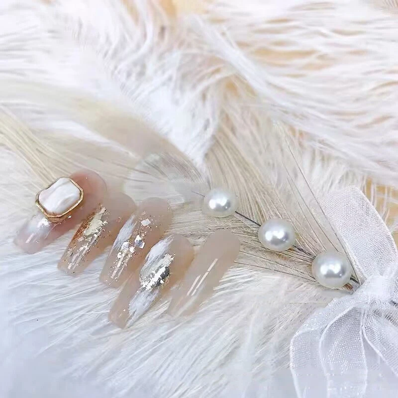 

Manicures Cosmetic Accessories Feather Decoration Handheld Photography ornaments Background Nail Enhancement Prop