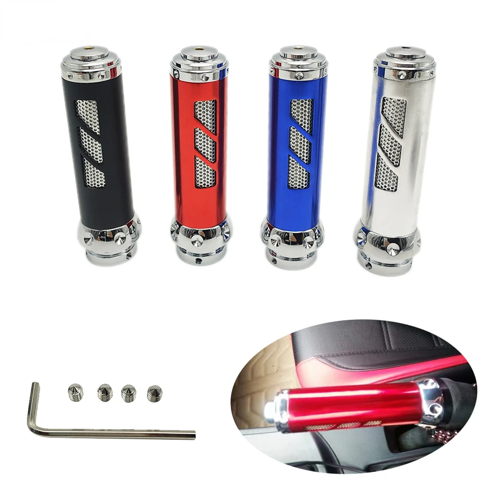 Hand Brake Cover Aluminum Universal Brake Handle Protective Cover for Car Interior