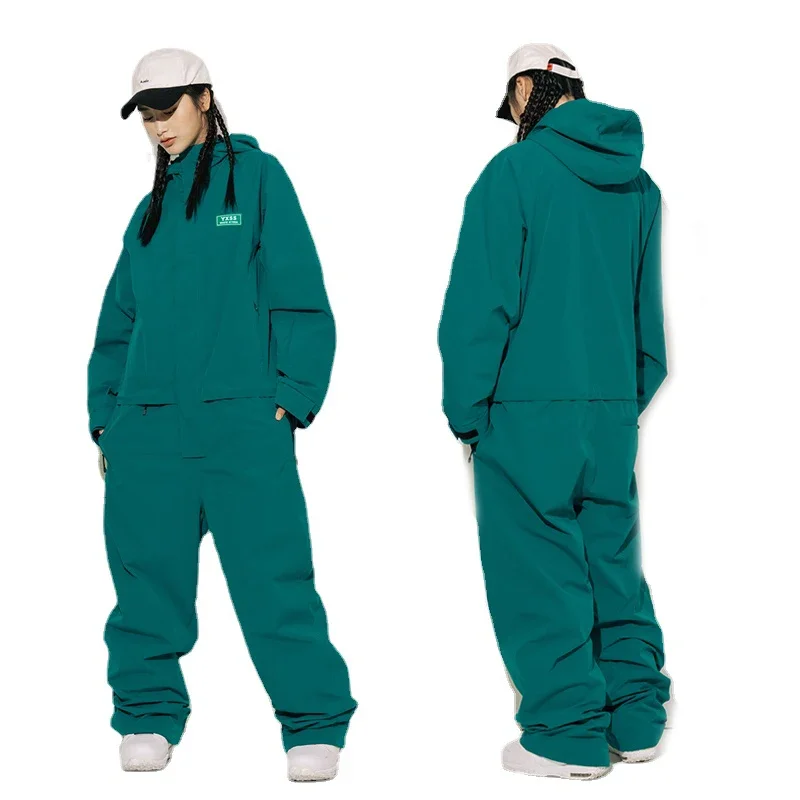 Ski Overalls Women Sports Outdoor Snowboarding Jumpsuits One Piece Overalls Waterproof Windproof Ski Suit ski wear