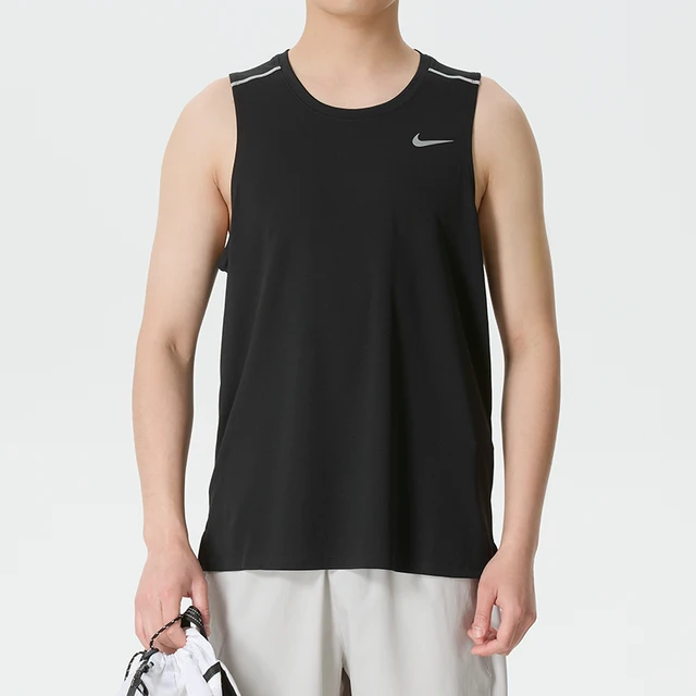 Nike Vest Vêtements de sport pour hommes, vêtements de course, de fitness et d'entraînement, t-shirt sans manches doux, confortable et respirant If2019-010 1