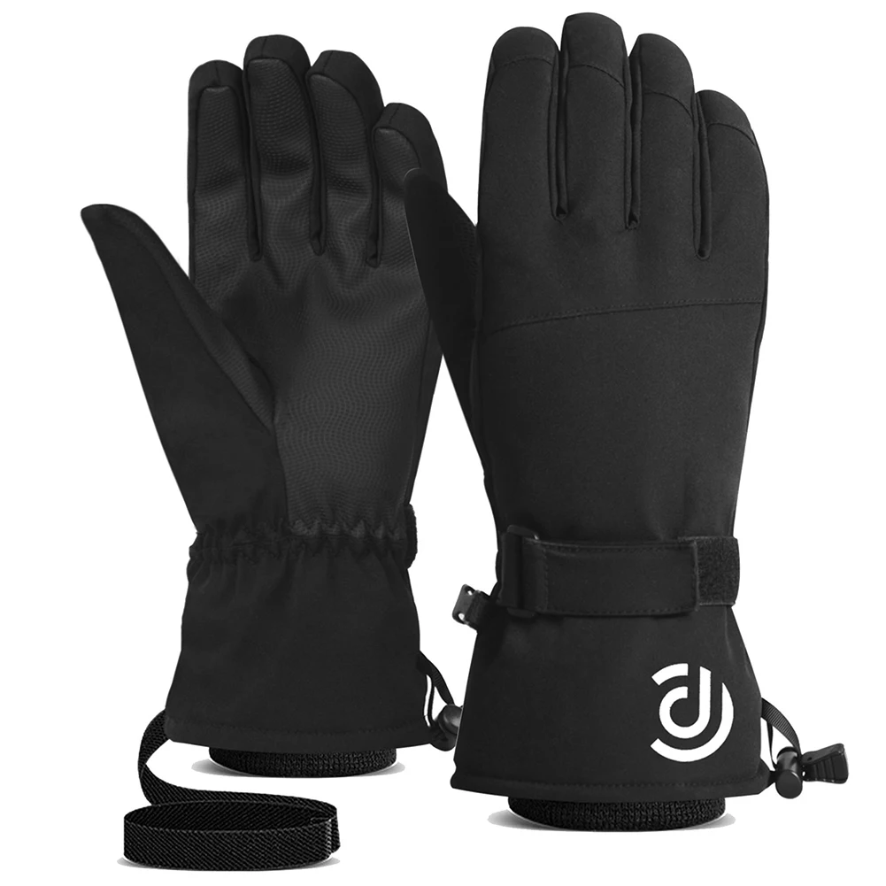 1Pair Men Women Ski Winter Warm Windproof Waterproof Touch-Screen Non-slip Snowboard Snowmobile Cycling Skiing Gloves_voghion.com
