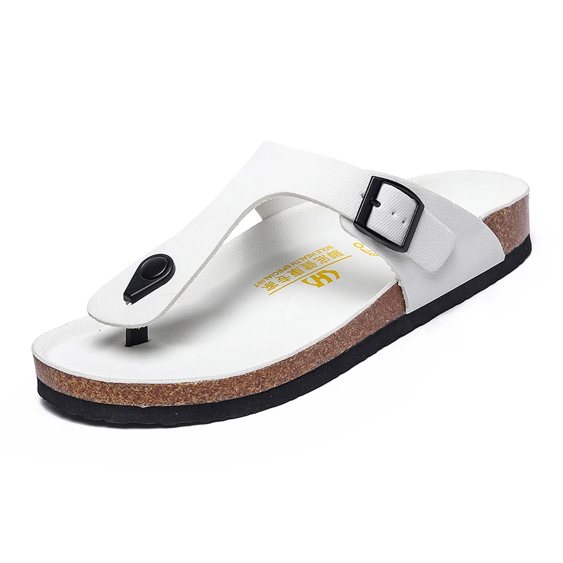 صنادل من الفلين الناعم للرجال والنساء ، أحذية شاطئ...