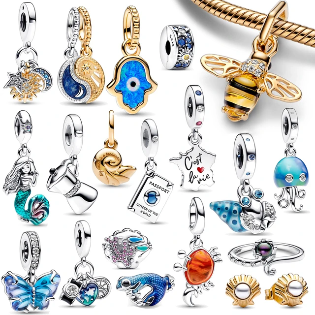 Charms For Pandora Bracelet 925 Originals Pandorae Charms Disney Beads  Winnie Tike Bell Bracelet Jewelry Making Beads Diy Gift - Beads - AliExpress