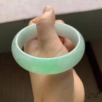 

Браслет из натурального нефрита, 54-62 мм