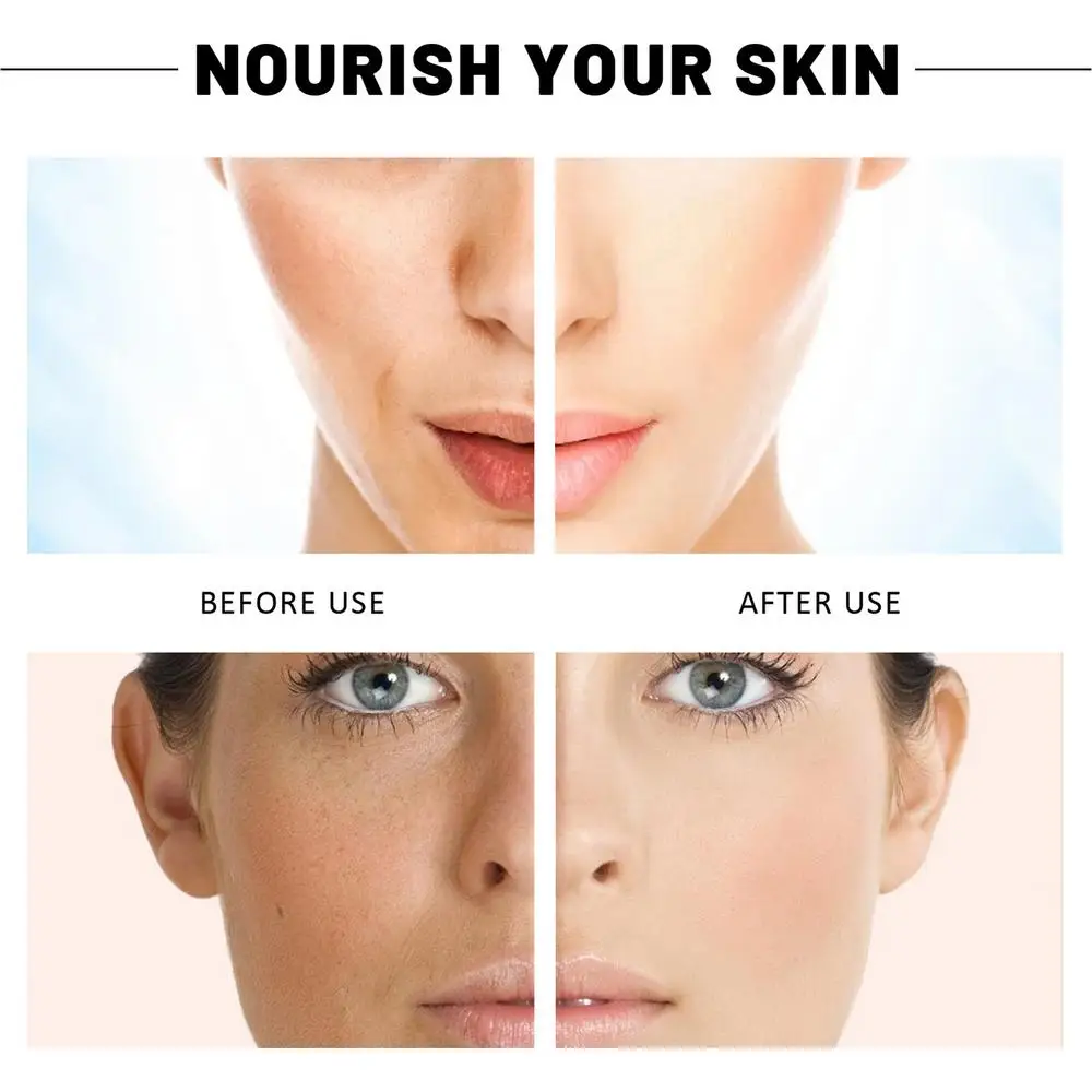 Anti-Aging-Kollagencreme, Anti-Aging-Gesichtsfeuchtigkeitscreme, feuchtigkeitsspendende und aufhellende Tages- und Nachtcreme mit straffendem Vitamin E_voghion.com