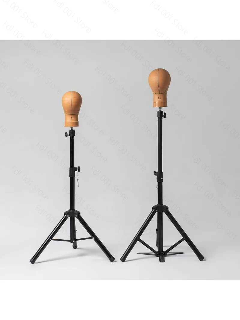 21 22 23인치 PVC 마네킹 헤드 코르크 캔버스 마네킹 가발 제작 및 전시용