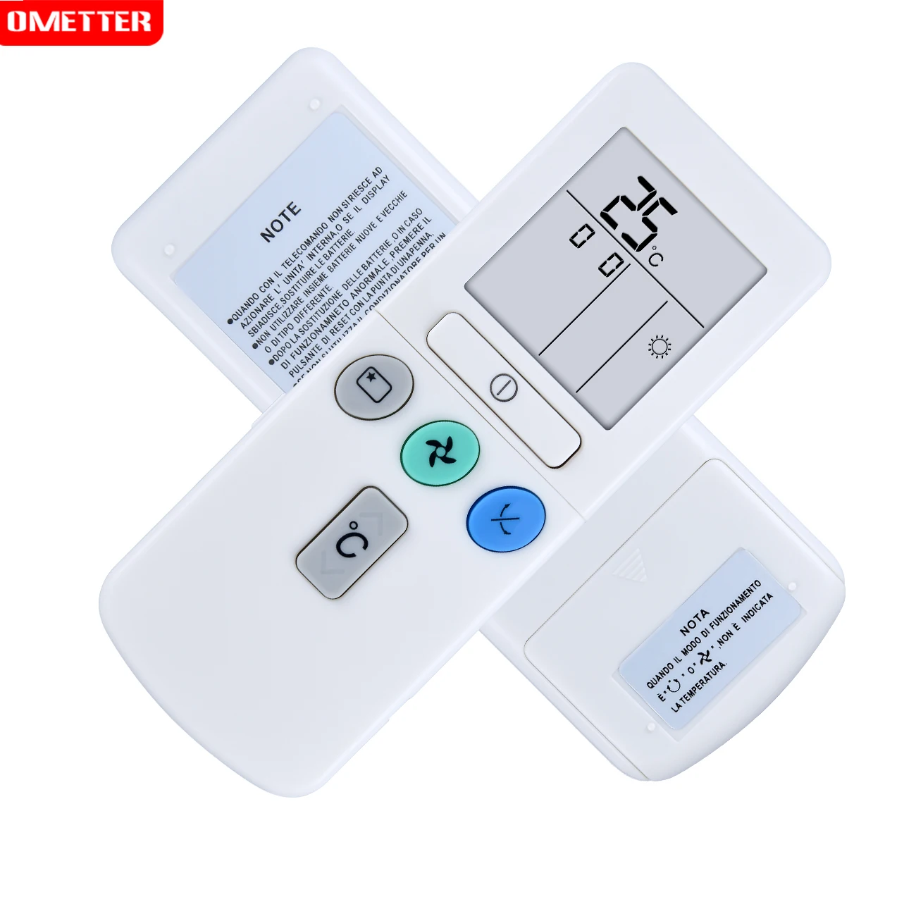 Télécommande Climatisation Universelle ALLOTECH - Compatible Hitachi RAR-2A1, RAR-52P1, RAR-3U4, Etc.