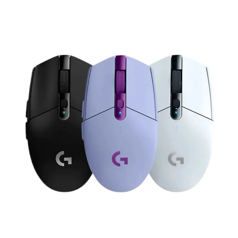 로지텍 무선 마우스, G304 게이밍 E스포츠 주변 장치, 프로그래밍 가능, 사무실 데스크탑 노트북 마우스, LOL 컴퓨터, 블루투스 마우스