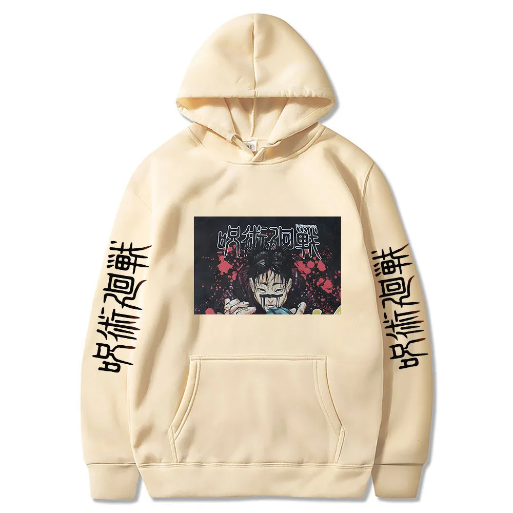 

Jujutsu Kaisen Satoru Gojo Ryomen Sukuna Print Anime Loog Sleeve Men Women Coat Hoodies Harajuku Sweatshirts Autum Winter Tops