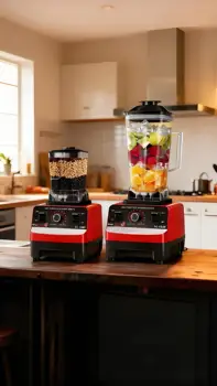 2-in-1 Professional Blender & Mixer - 2L High Power Ice Crusher, Smoothie Maker, Soy Milk & Food Processor for Home Kitchen 1