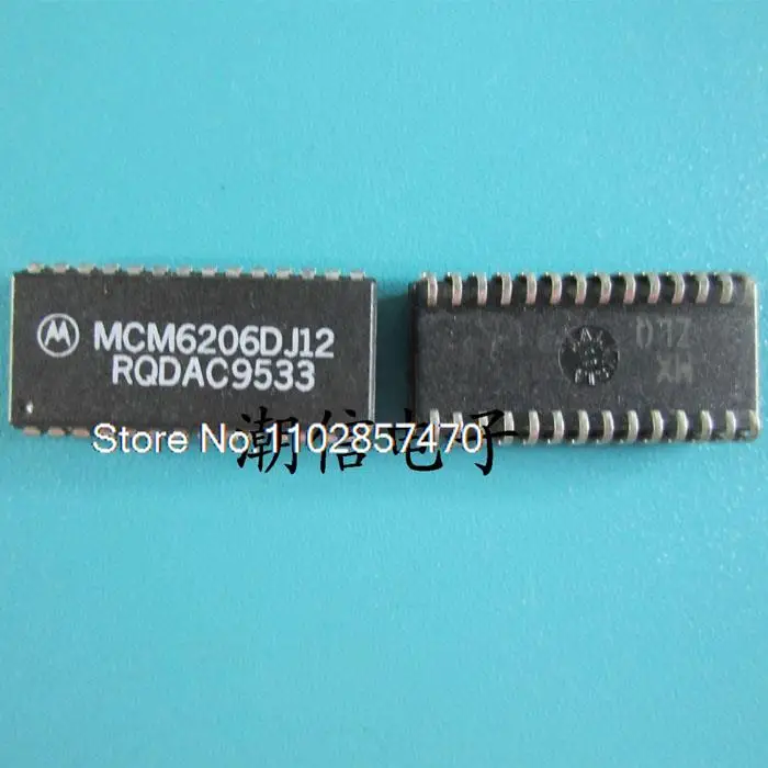 

5PCS/LOT MCM6206DJ12 SOJ-28