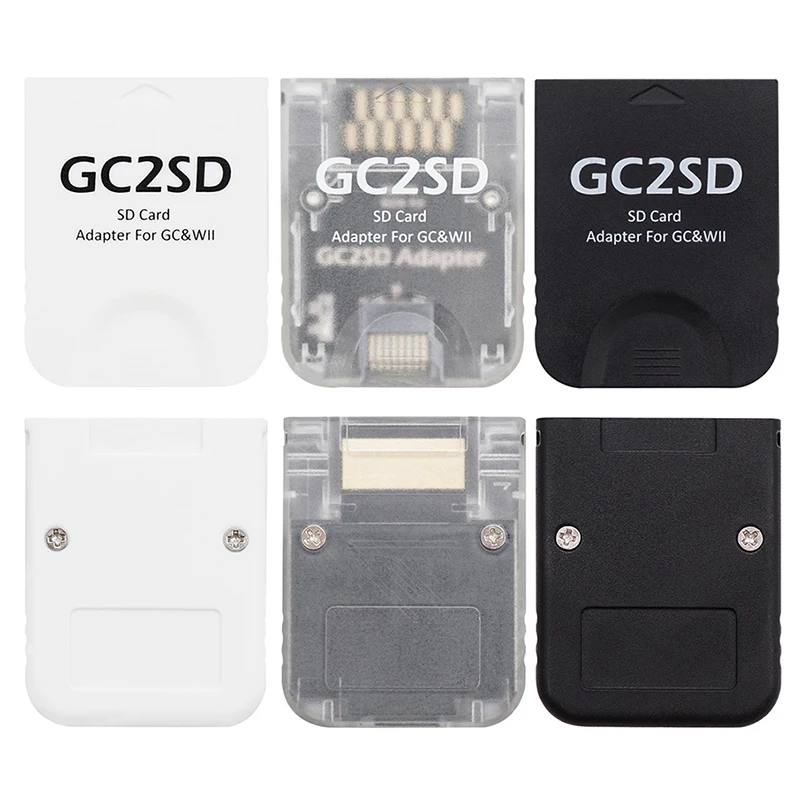 1Pc Gc2Sd Card Adapter Memory Tf Card Adapter Plug And Play Per Nintendo Gamecube Wii Console