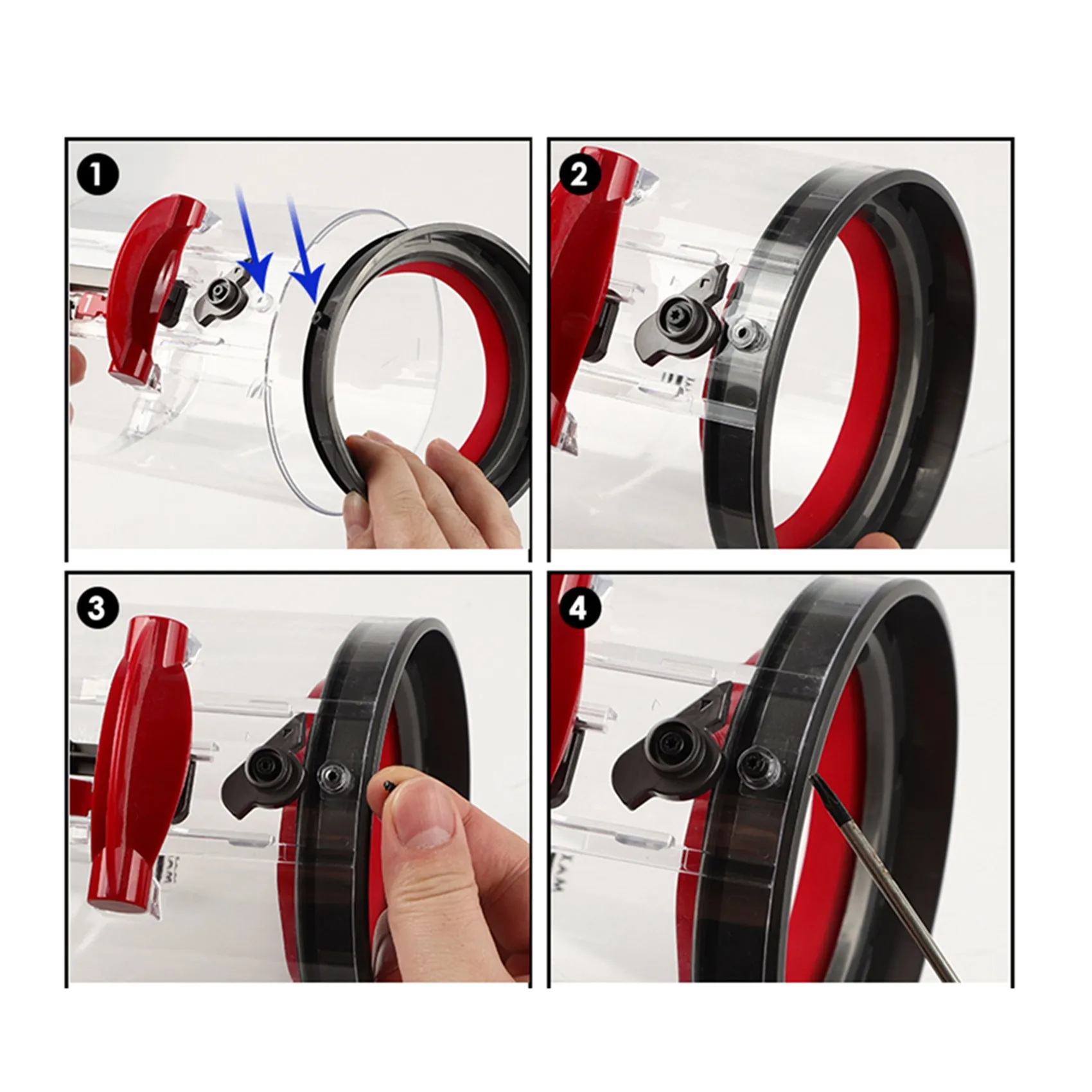 Für dyson v11 sv14 sv15 staubsauger-staub behälter oben fester dicht ring ersatz aufsatz ersatzteil neues zubehör