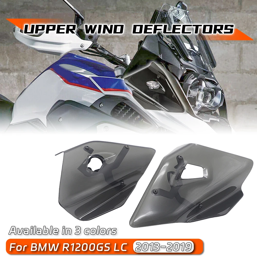 

FOR BMW R1200 R1250 GS R1200GS R1250GS Motorcycle Upper Turn Signal Side Wind Deflector Fairing Windshield Windscreen Handguard