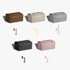 1pc Tissue Bag  PU Leather Napkin Holder  Foldable Tissue Box  Home Office Waterproof Dustproof Storage Sundries 4