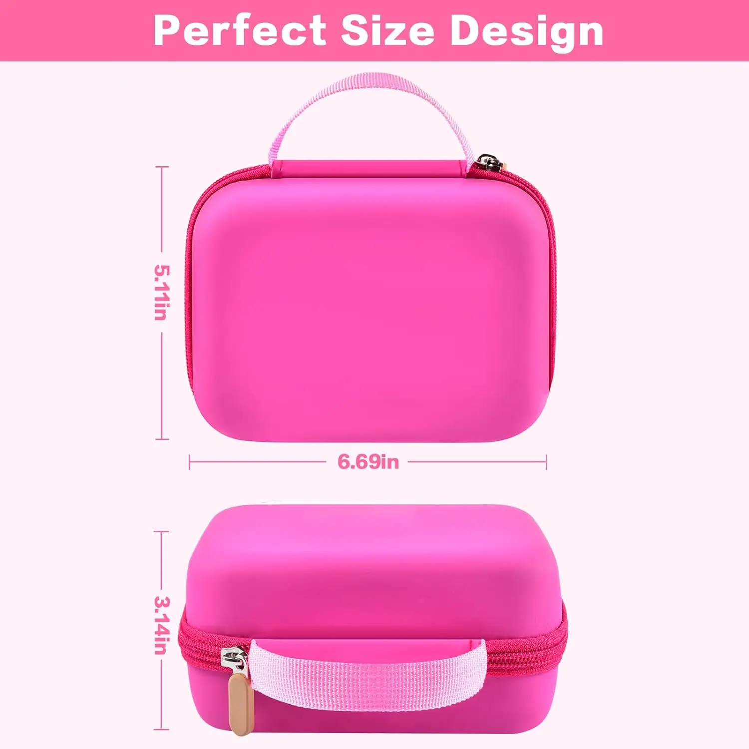 Kids Camera Case Compatible with VTech/KidiZoom PrintCam Thermal Rolls Print Refill Paper Toddler Instant Cameras storage bag