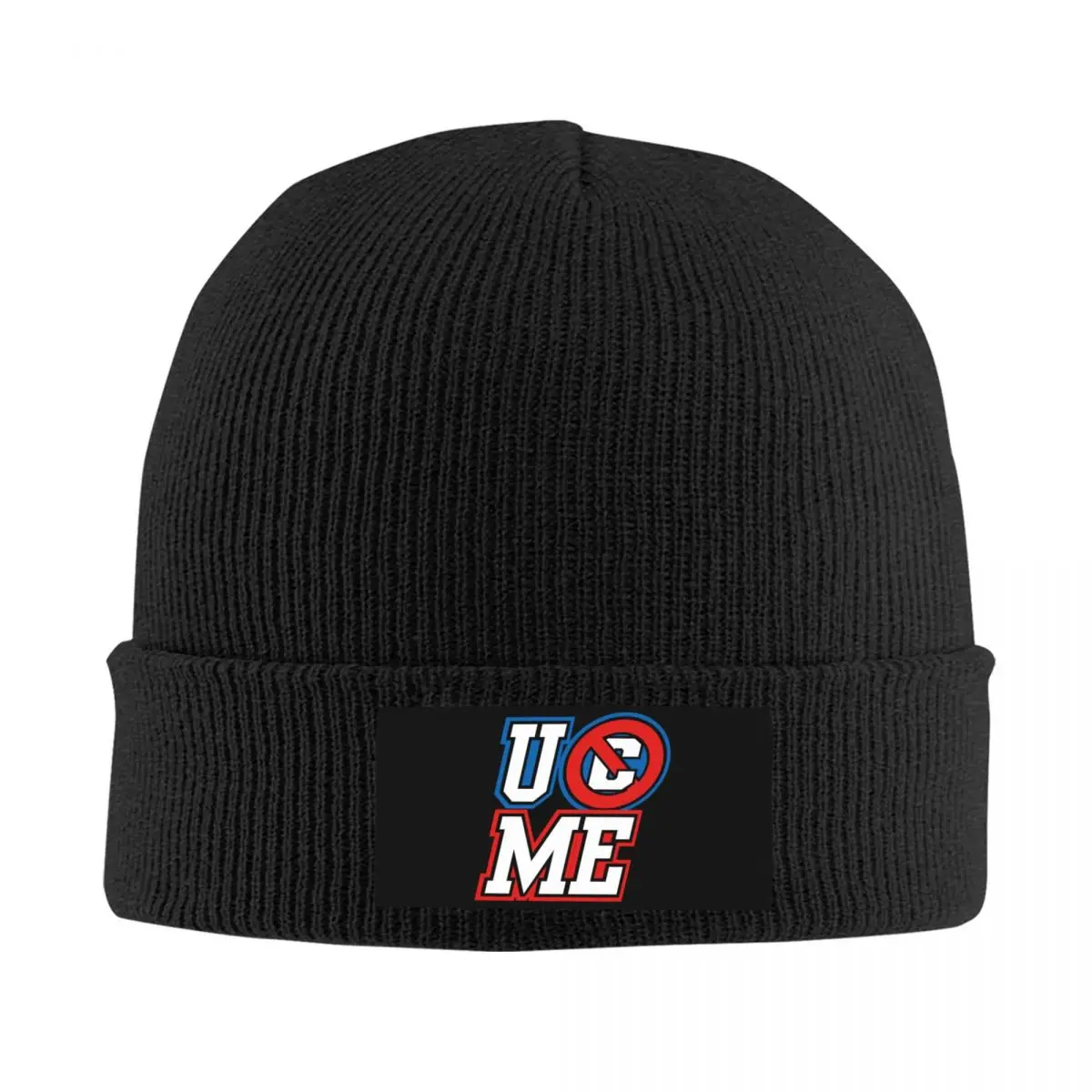 

John U Cant See Me Skullies Beanies Caps Unisex Winter Warm Knitting Hat Hip Hop Adult Cena Wrestling Bonnet Hat Outdoor Ski Cap