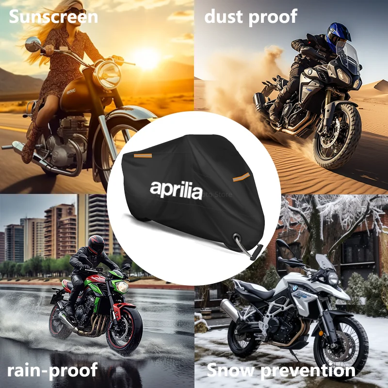 Motorcycle Cover XL For Aprilia RSV Mille/ 1000 R (Mille), Shiver 900 Bl-bl