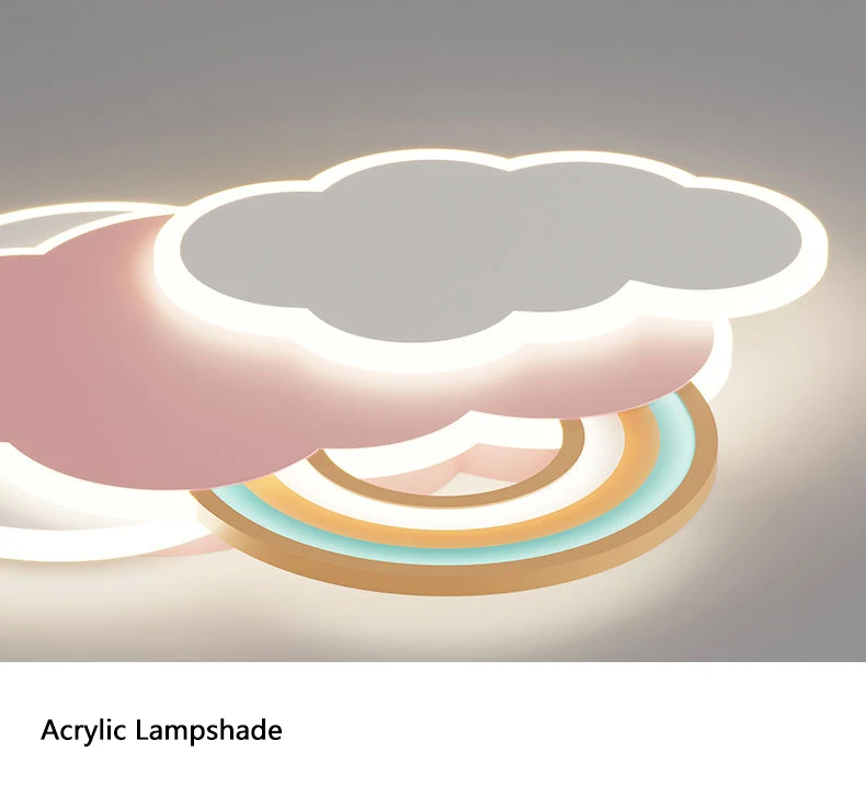 Rainbow Cloud Ceiling Lamp 7