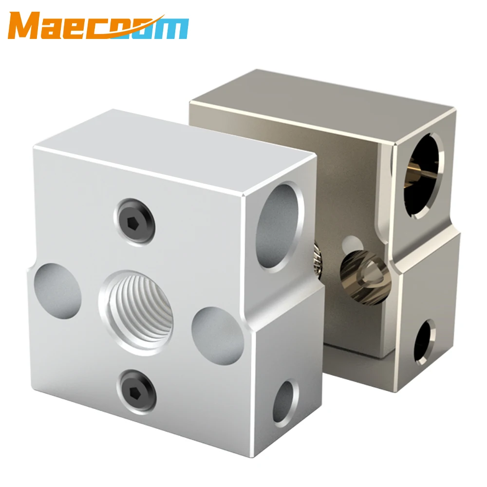 고품질 CR-6 SE 알루미늄 금속 히터 블록, CR-6 SE/CR-6 MAX SE 업그레이드용 도금 구리 히트블록 CR6 SE 실리콘 양말