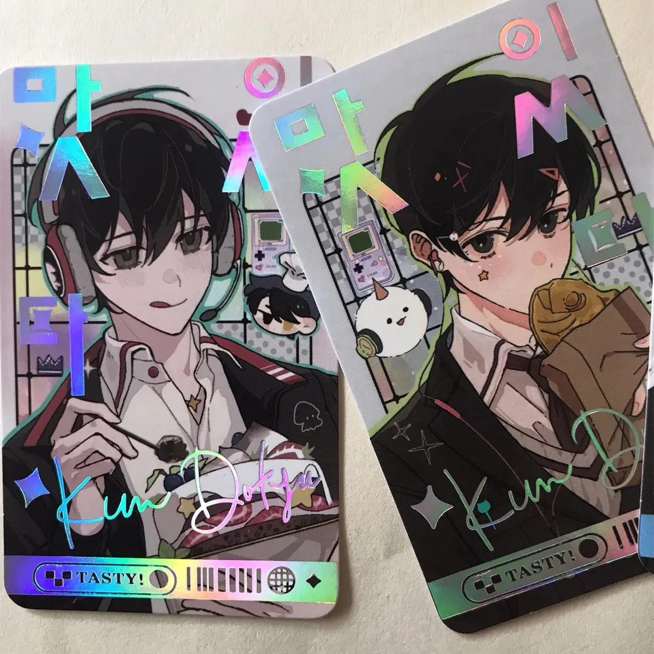 Omniscient Reader's Viewpoint Laser 3 Inches Card Bookmark Book Clip Pagination Mark Cards School Supplies Stationery