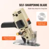 VEVOR 170W/250W Fabric Cutter Electric Rotary Fabric Cutting Machine 1“ / 1.1" Cutting Thickness Octagonal Knife with Blade 4