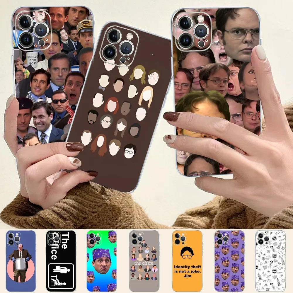 Michael Scott The Office Funny Humor Tv Phone Case Per Iphone 14 11 12 13 Mini Pro Xs Max Cover 6 7 8 Plus X Xr Se
