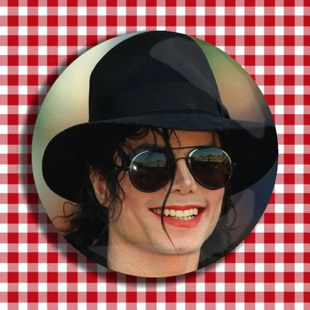 Legend M-Michael J-J Jacksons MJ Laser-Abzeichen Kreative Anstecknadel Brosche für Taschen Kleidung Hüte Deko Geschenke Fans Sammlerstücke – Detail 9