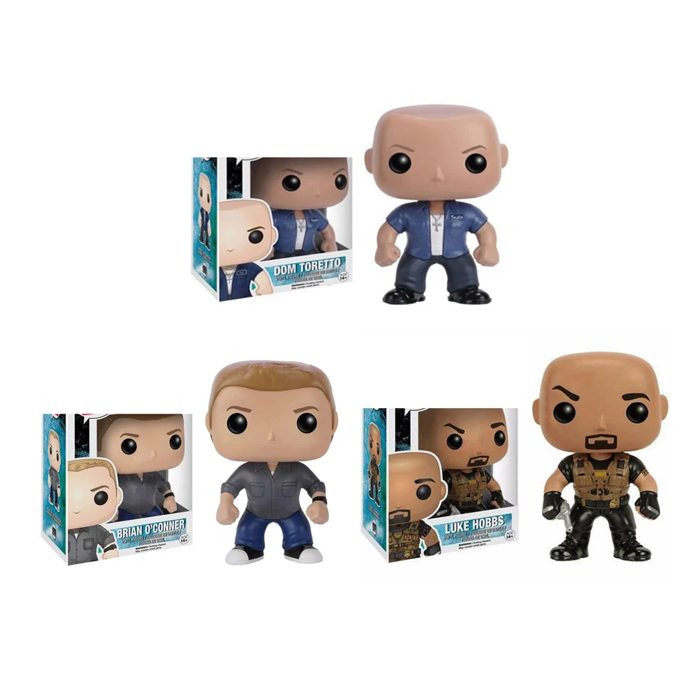 Funko Pop-Figurines d'action en vinyle Fast and Furious, The Fast