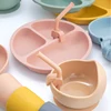 1Pcs Reusable Silicone Children Drinking Water Straw Baby Infant Feeding Straw Dishes Supplies Baby Accessories 3