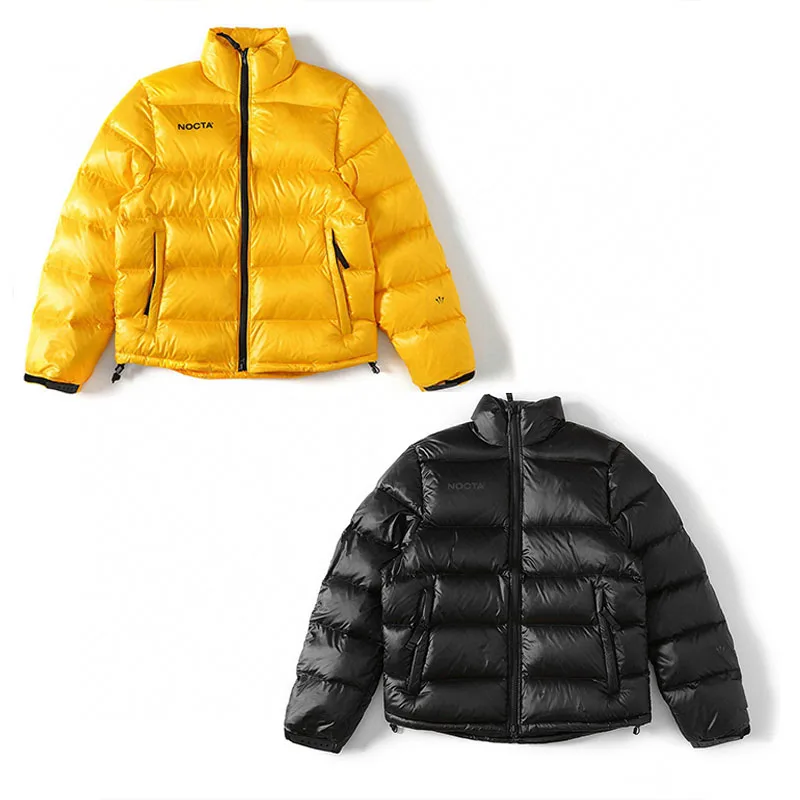 

Men Woman Couple warm down cotton jacket standing collar down cotton jacket Fashion top jacket winter mountaineering jacket