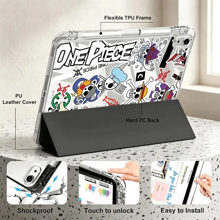 Versatile Tablet Case with Pen Slot and Cover