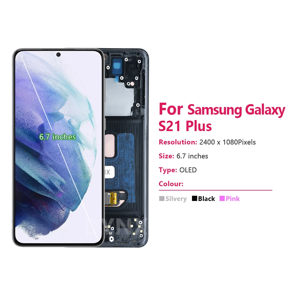 AMOLED LCD ÷ ġ ũ Ÿ ,  Ŀ , Ｚ S21 ÷ G996B SM-G996B DS LCD, ǰ