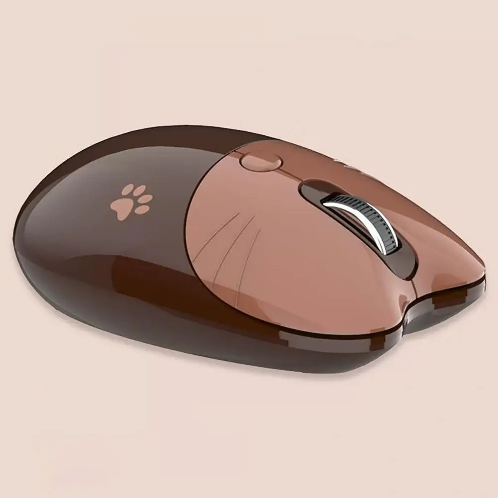 

M3 Wireless Mouse Mute Ergonomic Anti-slip Quick Response 5 Buttons 2.4G Bluetooth-compatible Computer Office Mouse
