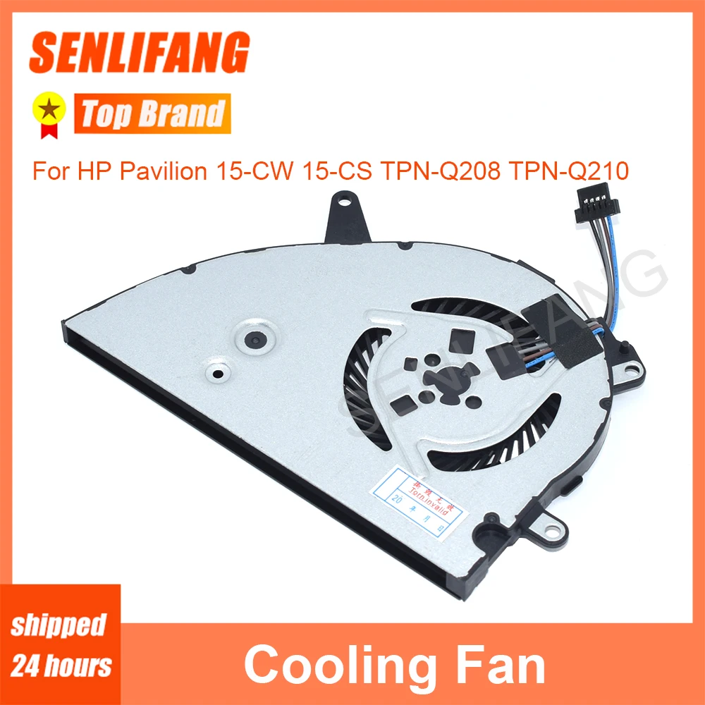 Ventilador de Refrigeração Novo p n da Cpu do Portátil: L25584001 para hp Pavilion 15-cw 15-cs Tpn-q208 Tpn-q210 Pinos Cooler Ns85b0017k24