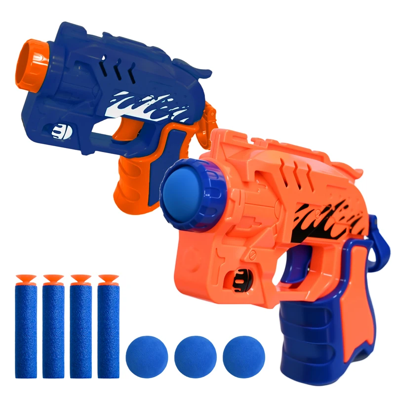 מודל ירי ידני עם רובה רך ורובה פלסטיק רובה דרט לילדים הורים צעצוע אינטראקטיבי מתנה