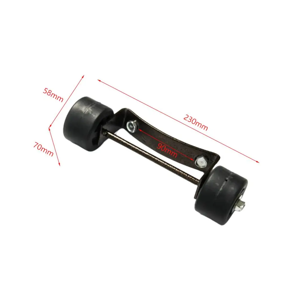 thumbnail image 2 of Patio Heater Parts Patio Heater Wheel Replacement Kit - 23cm Black Casters For Outdoor Heaters Paramount Patio Heater Parts 2 of 13